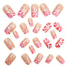 12 Sizes-24 Pcs Press On Nails Y1307