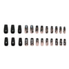 12 Sizes-24 Pcs Press On Nails W1898