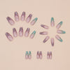 12 Sizes-24 Pcs Press On Nails W1595