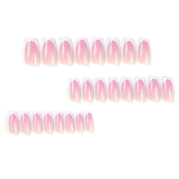 12 Sizes-24 Pcs Press On Nails JP2527
