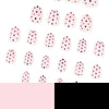 12 Sizes-24 Pcs Press On Nails JP4010