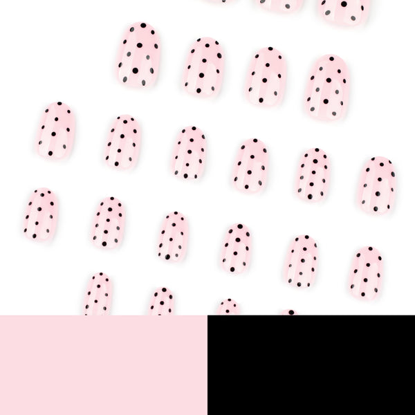 12 Sizes-24 Pcs Press On Nails JP4010