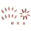 12 Sizes-24 Pcs Press On Nails R614