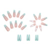 12 Sizes-24 Pcs Press On Nails Z465