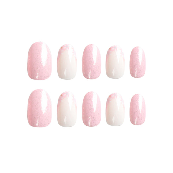 12 Sizes-24 Pcs Press On Nails JP2605