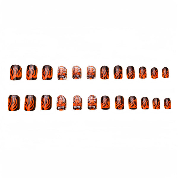 12 Sizes-24 Pcs Press On Nails Y183
