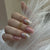 12 Sizes-24 Pcs Press On Nails JP3224