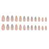 12 Sizes-24 Pcs Press On Nails W1695