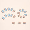 12 Sizes-24 Pcs Press On Nails R732