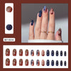 12 Sizes-24 Pcs Press On Nails W1804
