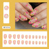 12 Sizes-24 Pcs Press On Nails W1016
