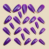 12 Sizes-24 Pcs Press On Nails Y1442