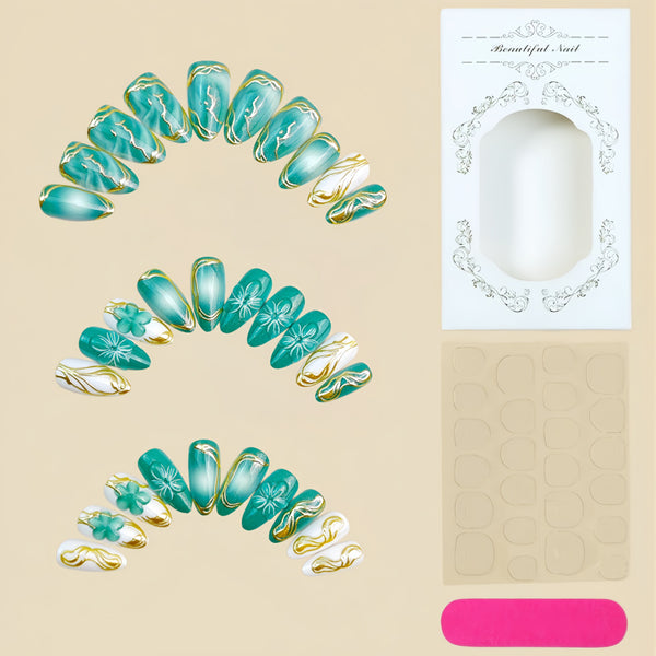 15 Sizes-30 Pcs Press On Nails y2041-30