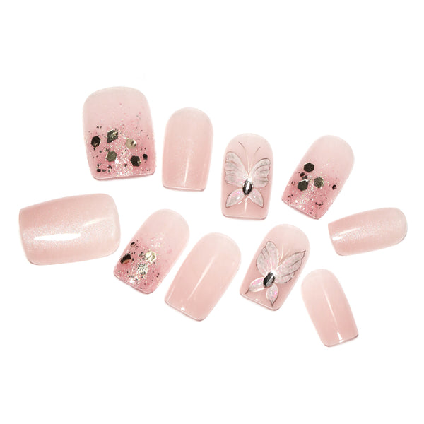 12 Sizes-24 Pcs Press On Nails nail-accessory