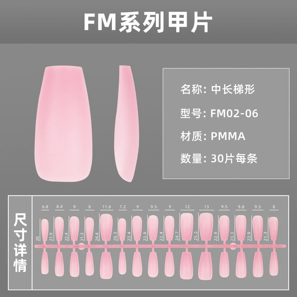 15 Sizes-30 Pcs Press On Nails FM02-01