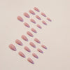 12 Sizes-24 Pcs Press On Nails W1043