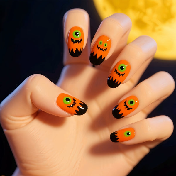 12 Sizes-24 Pcs Press On Nails Y1176