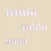 12 Sizes-24 Pcs Press On Nails Y1895