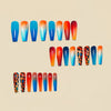 12 Sizes-24 Pcs Press On Nails Y1522