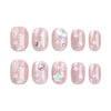 12 Sizes-24 Pcs Press On Nails JP3098