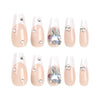 12 Sizes-24 Pcs Press On Nails JP3015