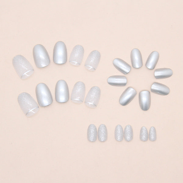 12 Sizes-24 Pcs Press On Nails W1918