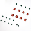 12 Sizes-24 Pcs Press On Nails JP1186