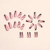 12 Sizes-24 Pcs Press On Nails W866