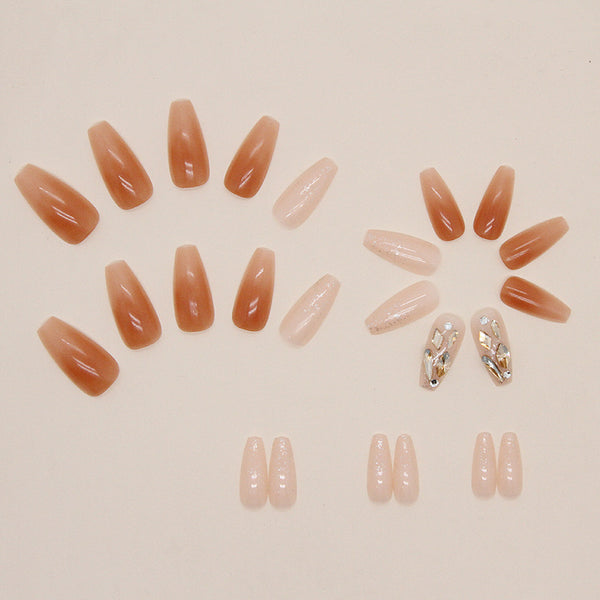 12 Sizes-24 Pcs Press On Nails Z530