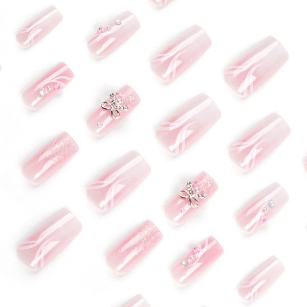 12 Sizes-24 Pcs Press On Nails JP2792