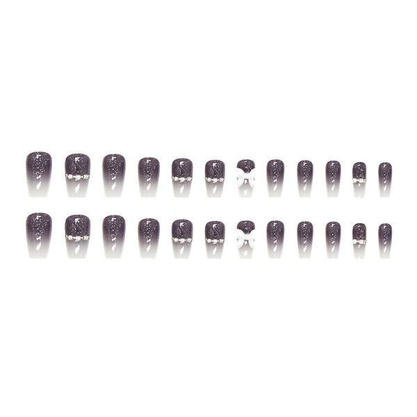 12 Sizes-24 Pcs Press On Nails Z581