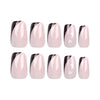 12 Sizes-24 Pcs Press On Nails JP3046