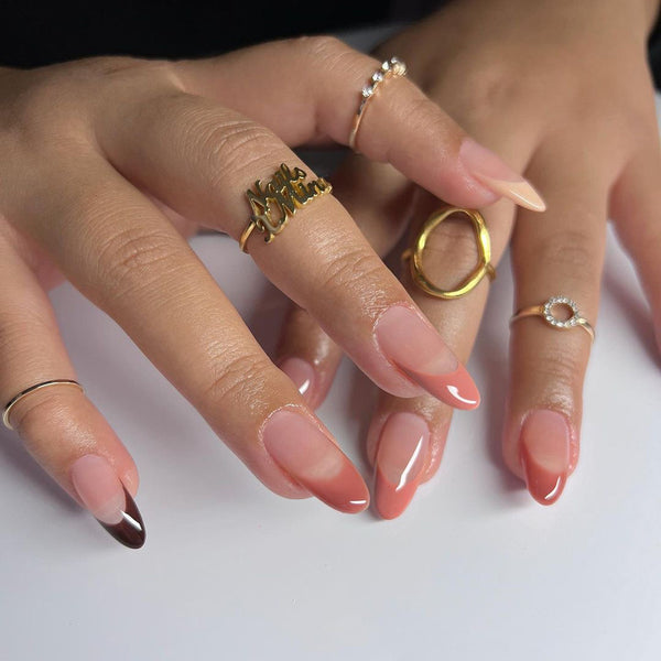 12 Sizes-24 Pcs Press On Nails JP2916