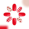 12 Sizes-24 Pcs Press On Nails C364