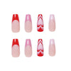 12 Sizes-24 Pcs Press On Nails JP1342