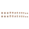 12 Sizes-24 Pcs Press On Nails R908