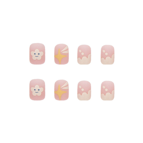 12 Sizes-24 Pcs Press On Nails R401