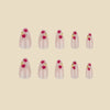 12 Sizes-24 Pcs Press On Nails y2066-z-24