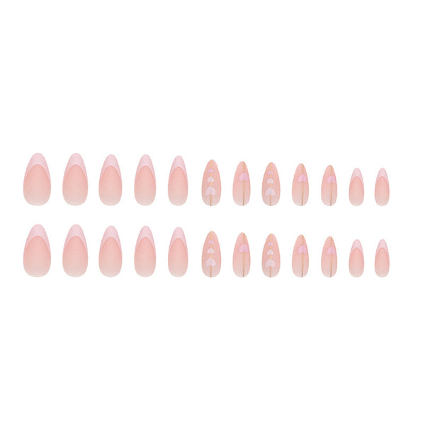 12 Sizes-24 Pcs Press On Nails W312