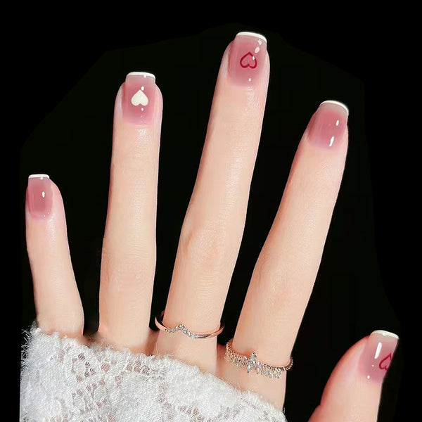 12 Sizes-24 Pcs Press On Nails R362