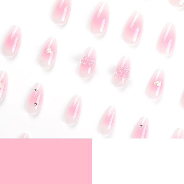 12 Sizes-24 Pcs Press On Nails JP2769