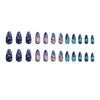 12 Sizes-24 Pcs Press On Nails W1927
