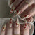 12 Sizes-24 Pcs Press On Nails W1911