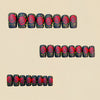 12 Sizes-24 Pcs Press On Nails Y1777