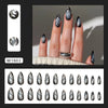 12 Sizes-24 Pcs Press On Nails W1803
