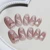 12 Sizes-24 Pcs Press On Nails MY035