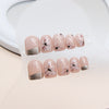 12 Sizes-24 Pcs Press On Nails R837