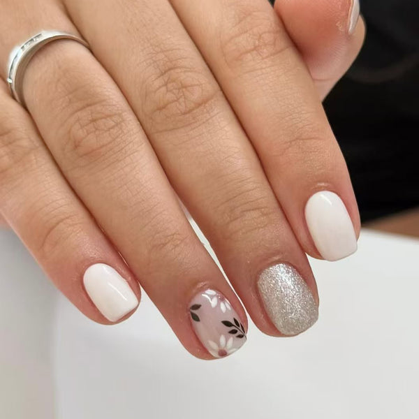 12 Sizes-24 Pcs Press On Nails C918