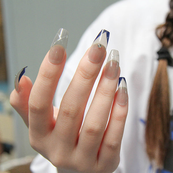 12 Sizes-24 Pcs Press On Nails Z048