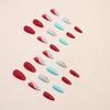 12 Sizes-24 Pcs Press On Nails W428